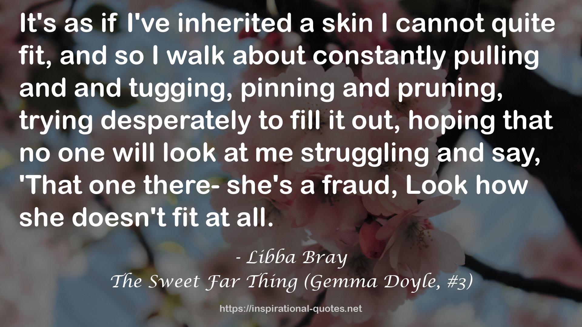 The Sweet Far Thing (Gemma Doyle, #3) QUOTES