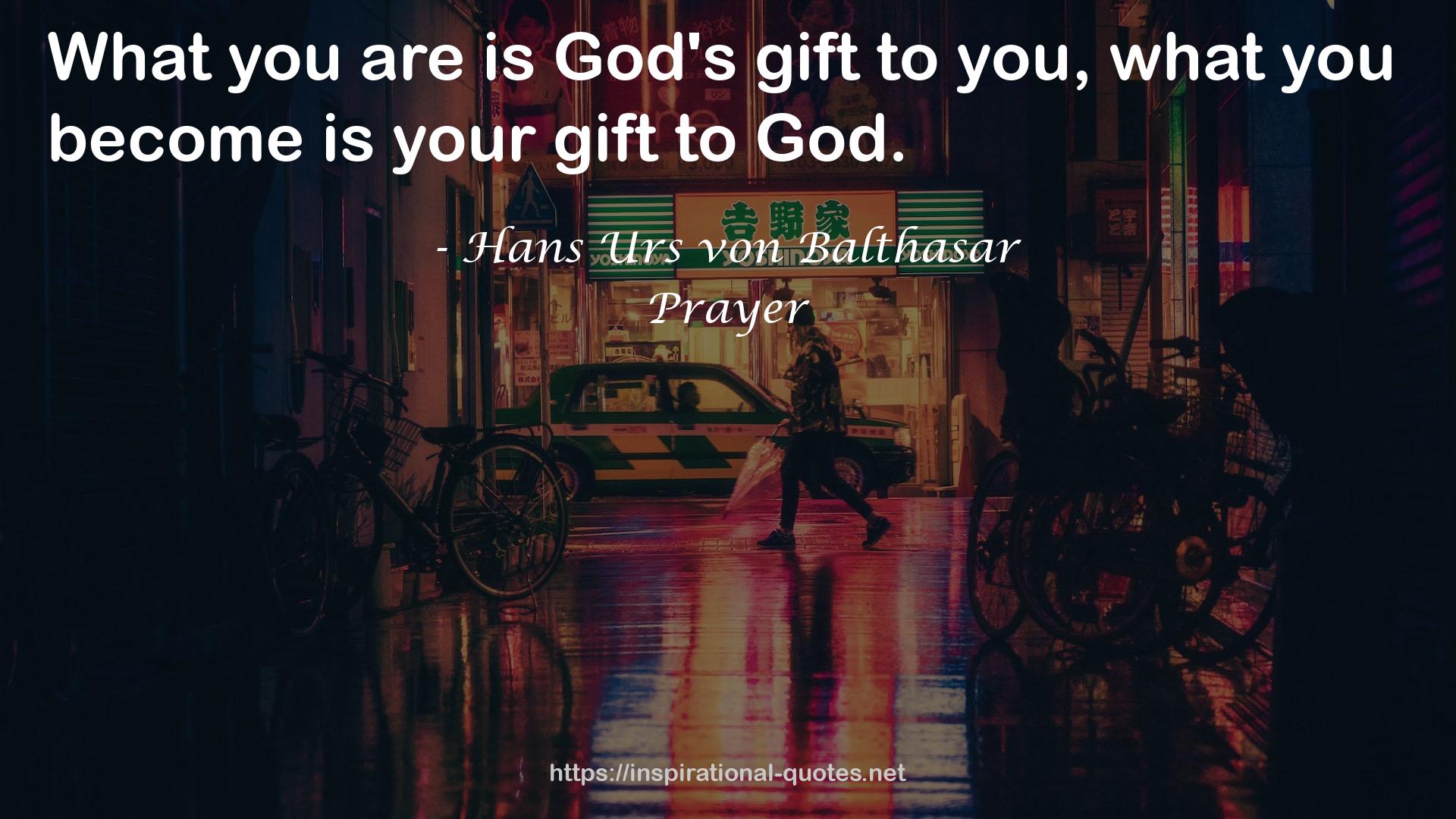 Hans Urs von Balthasar QUOTES