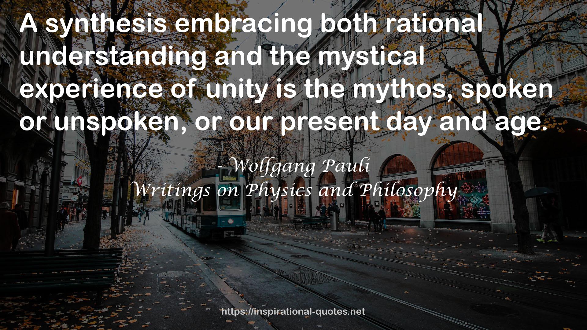 Wolfgang Pauli QUOTES