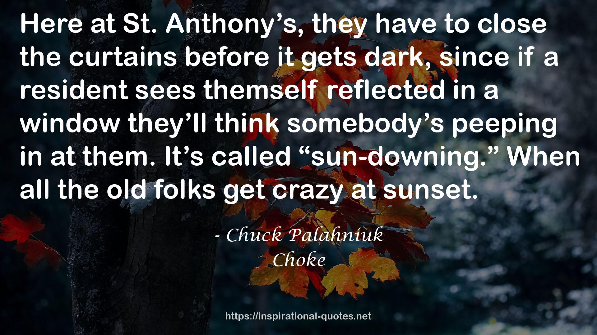 Choke QUOTES