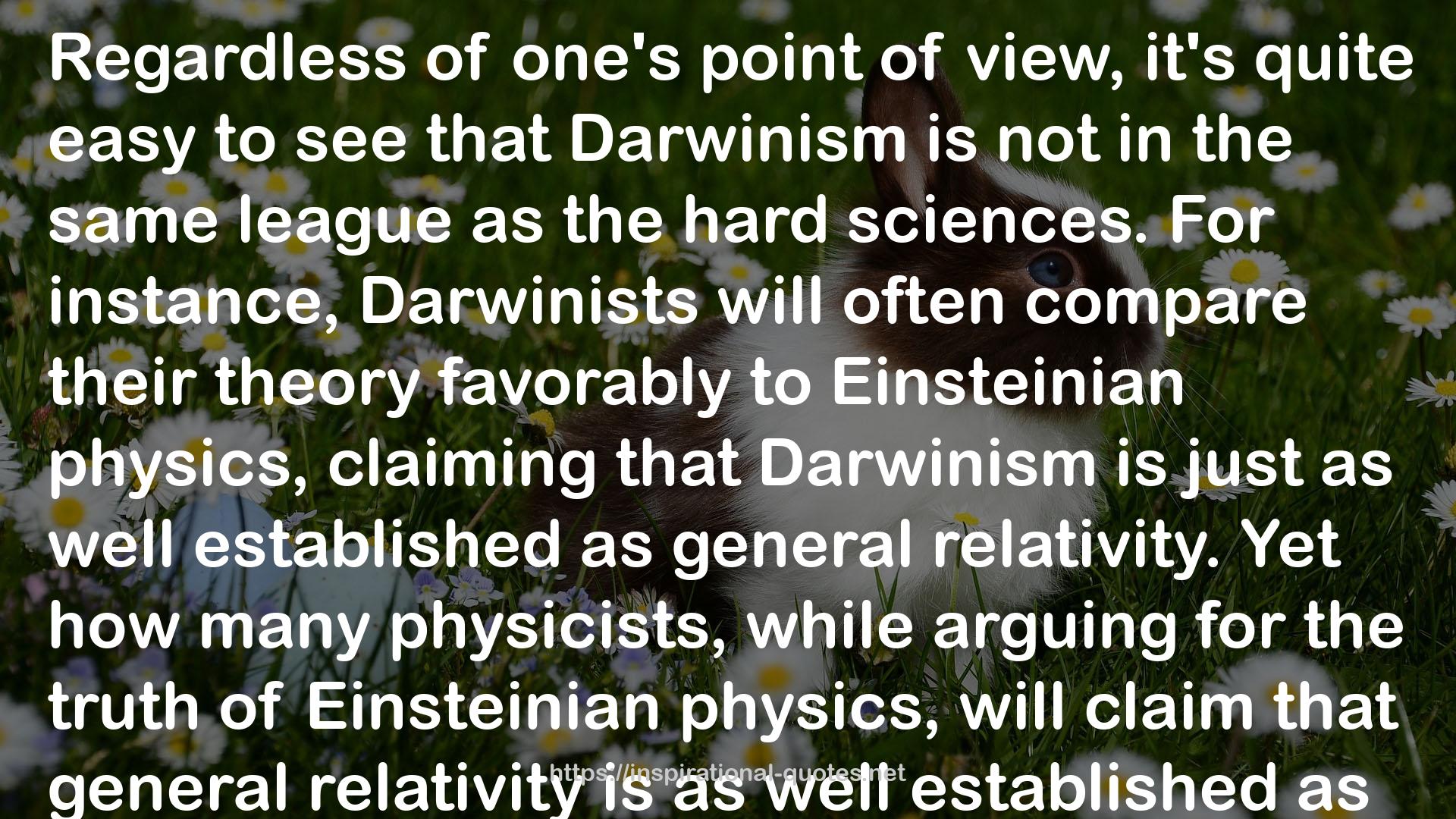 Uncommon Dissent: Intellectuals Who Find Darwinism Unconvincing QUOTES