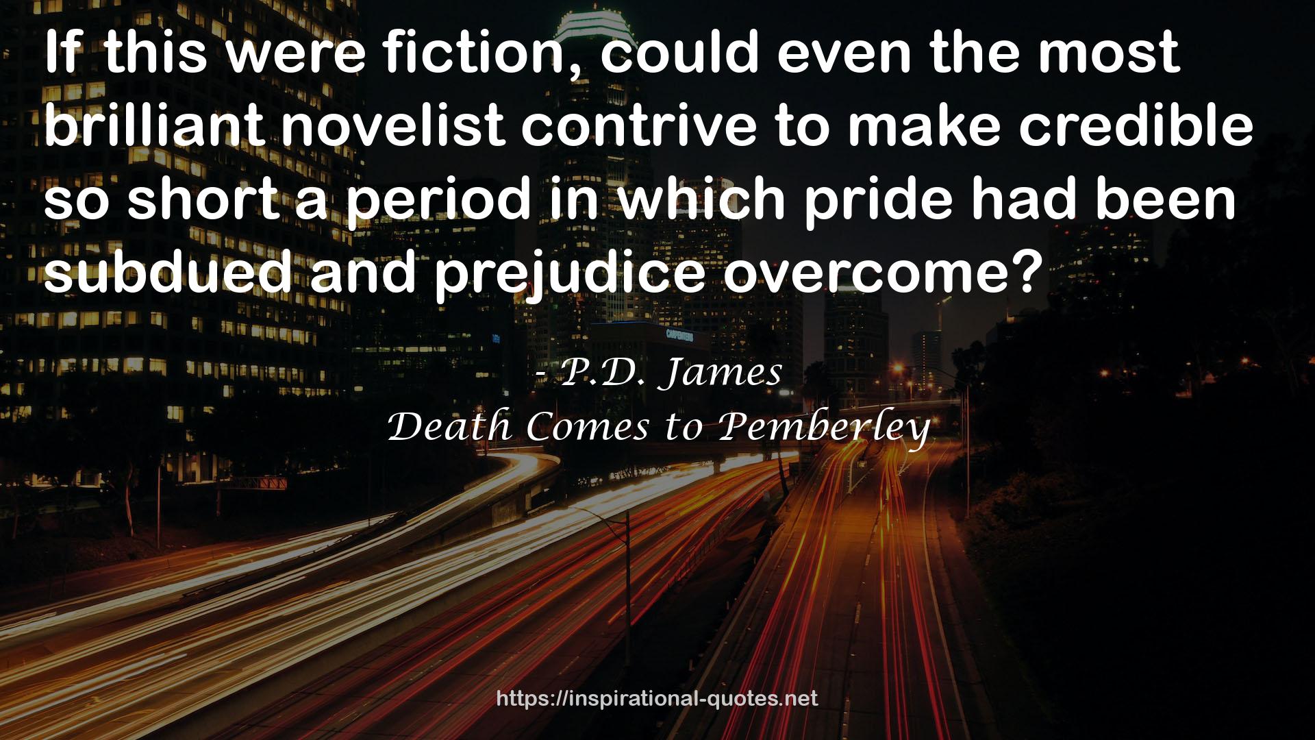 P.D. James QUOTES