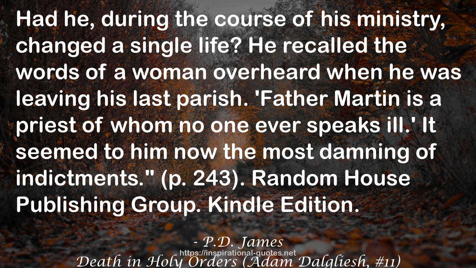 P.D. James QUOTES