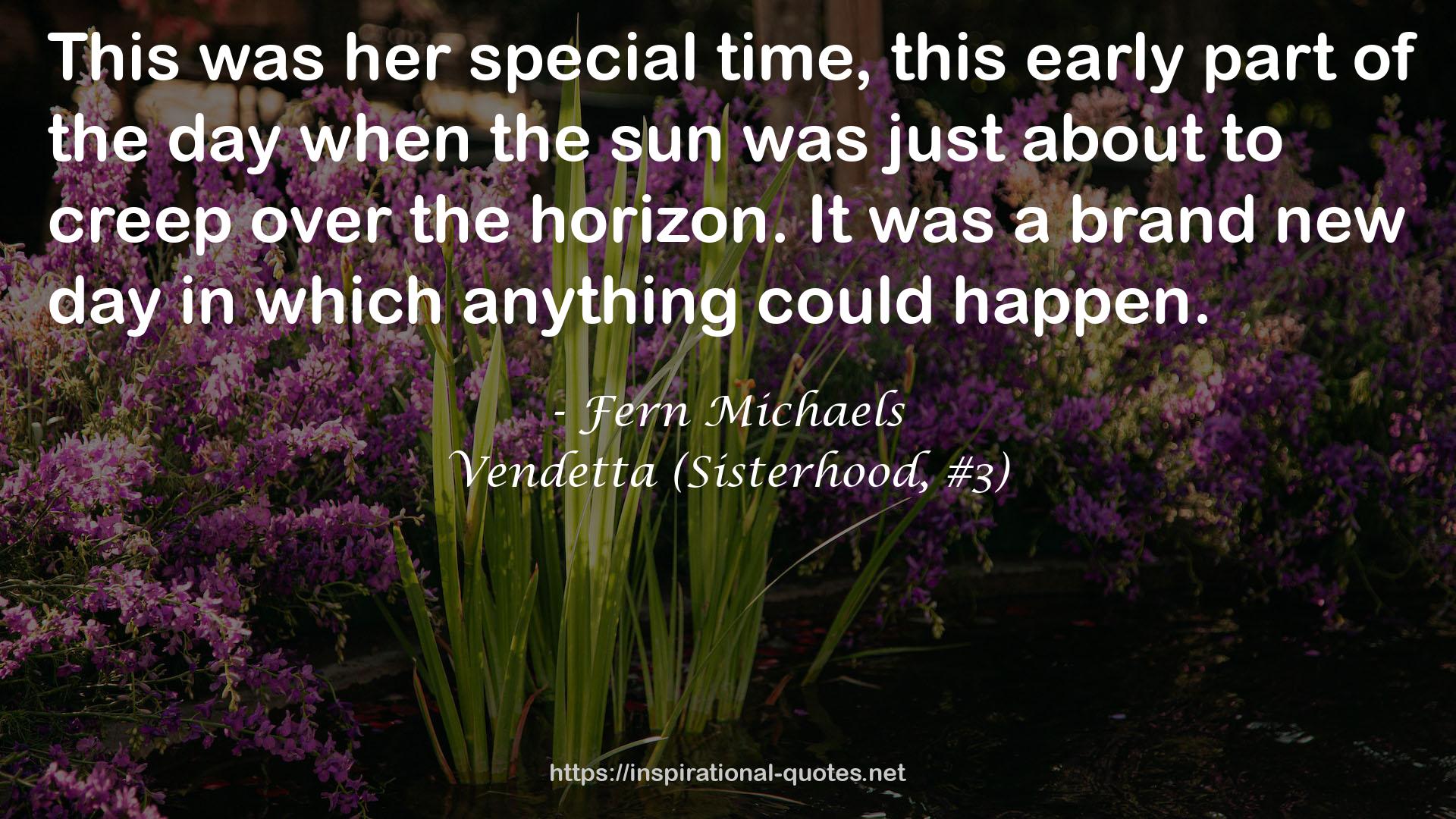 Vendetta (Sisterhood, #3) QUOTES