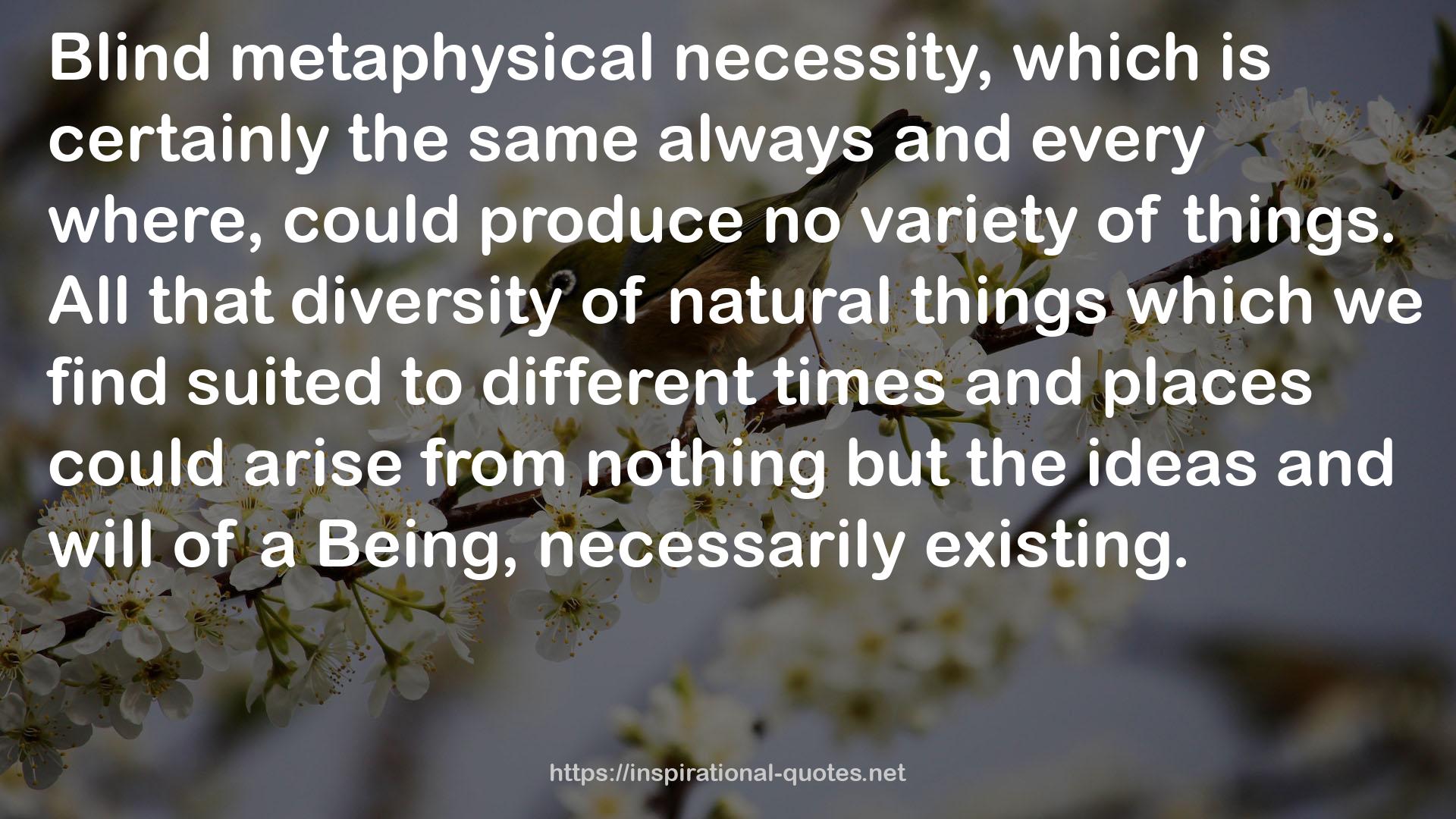 natural things  QUOTES