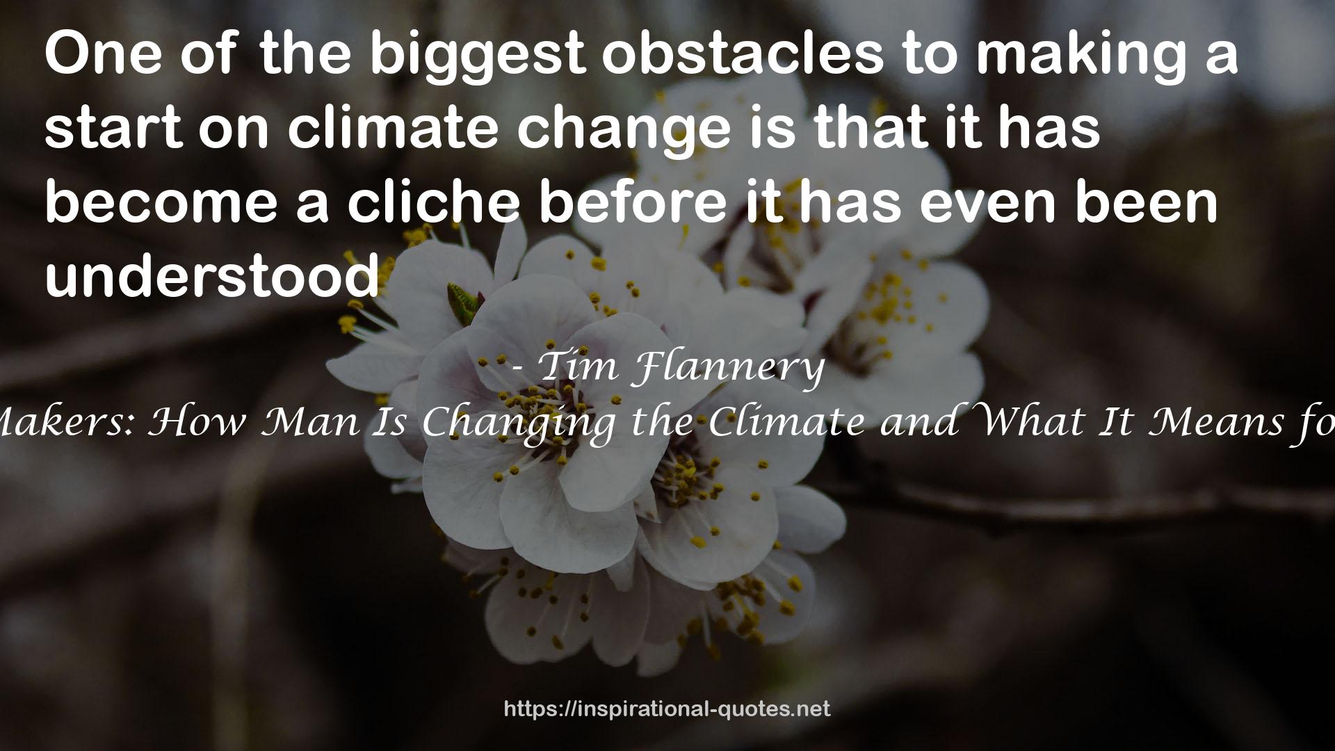 climate change  QUOTES