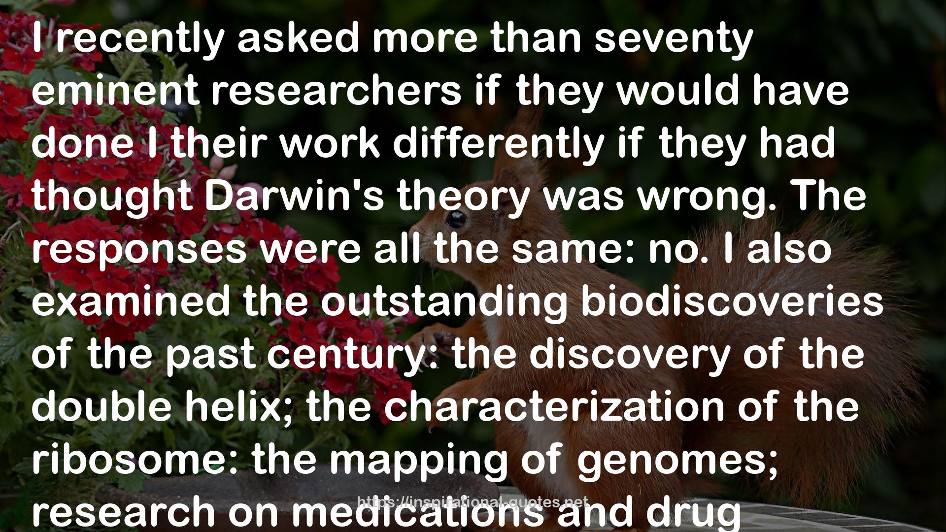 Darwin's theory  QUOTES