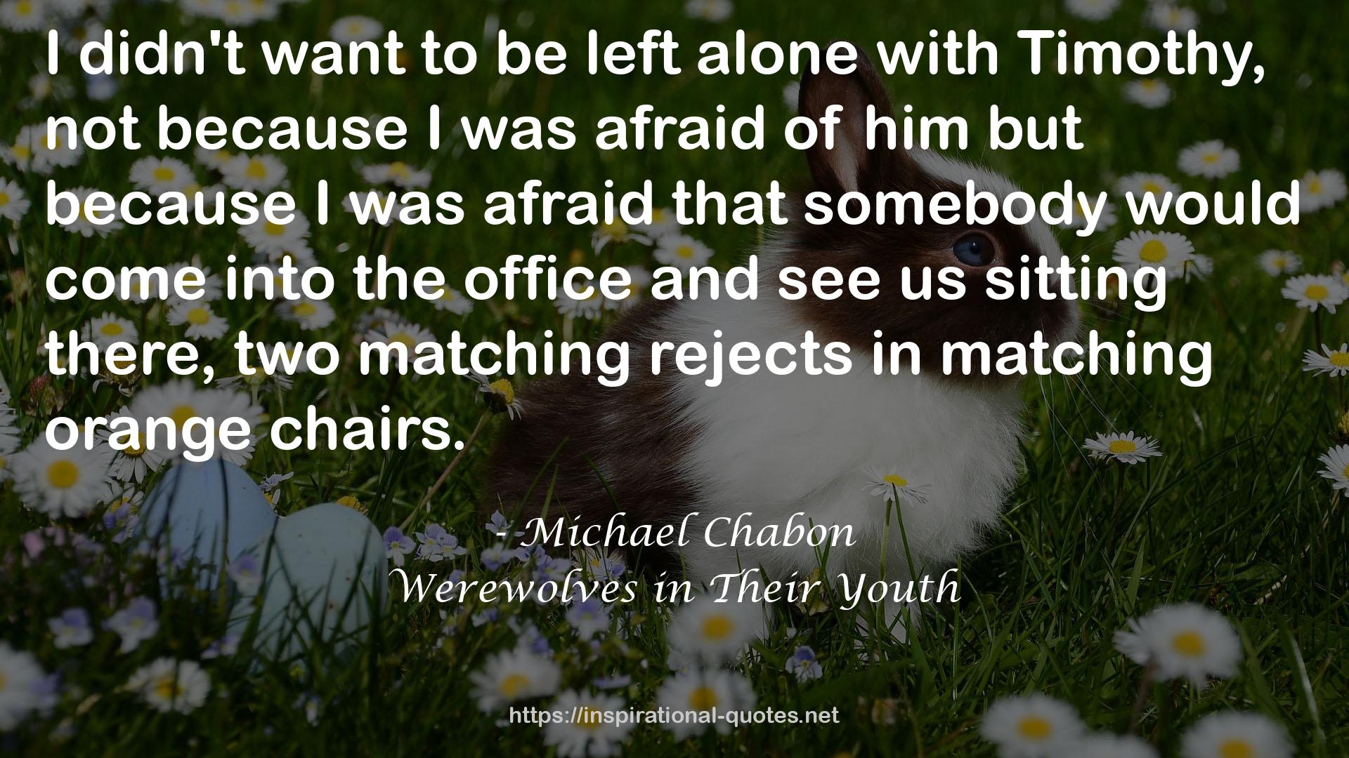 Michael Chabon QUOTES