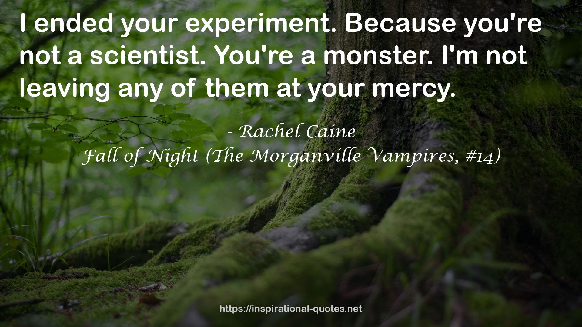 Fall of Night (The Morganville Vampires, #14) QUOTES