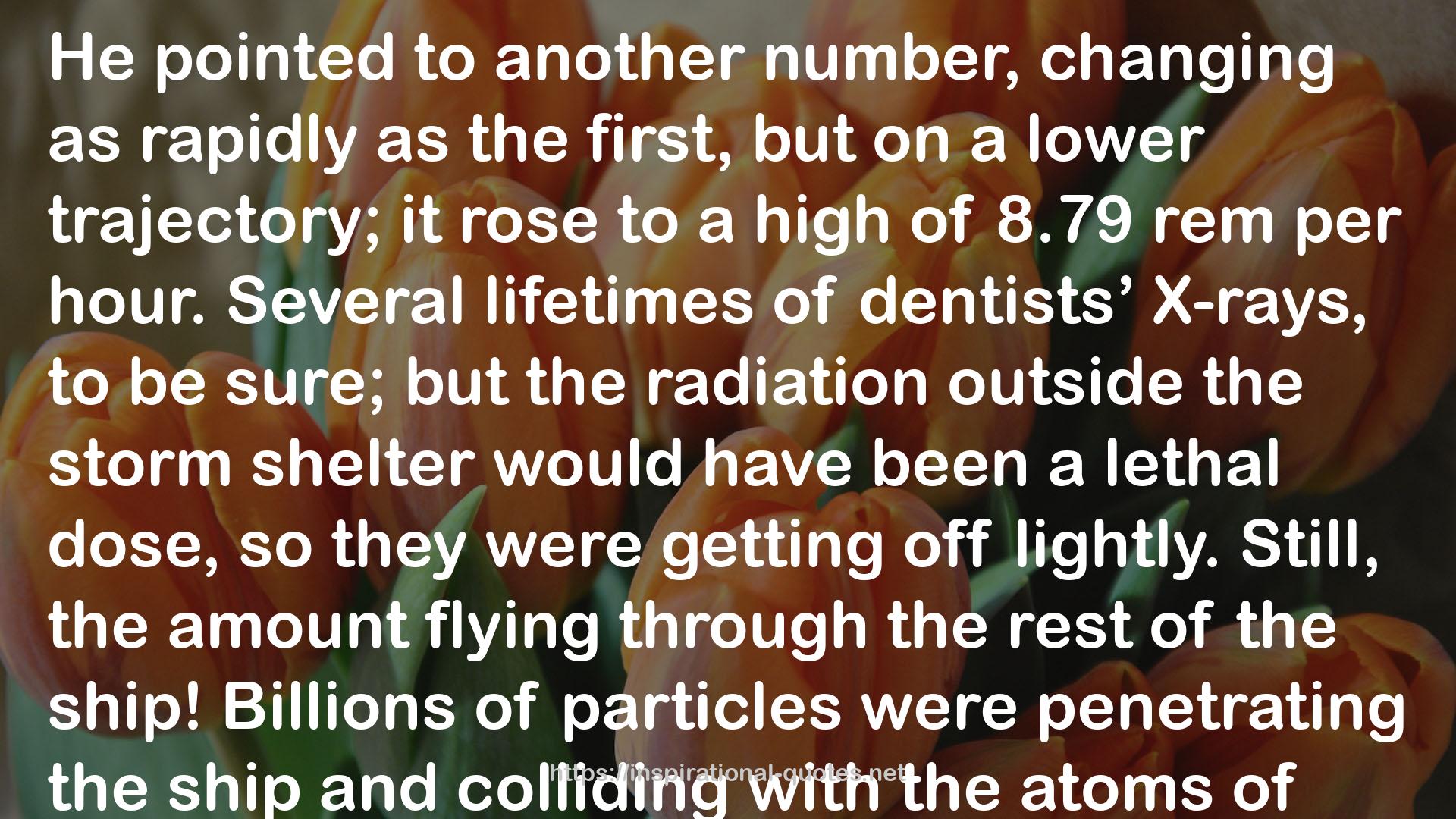 the radiation  QUOTES