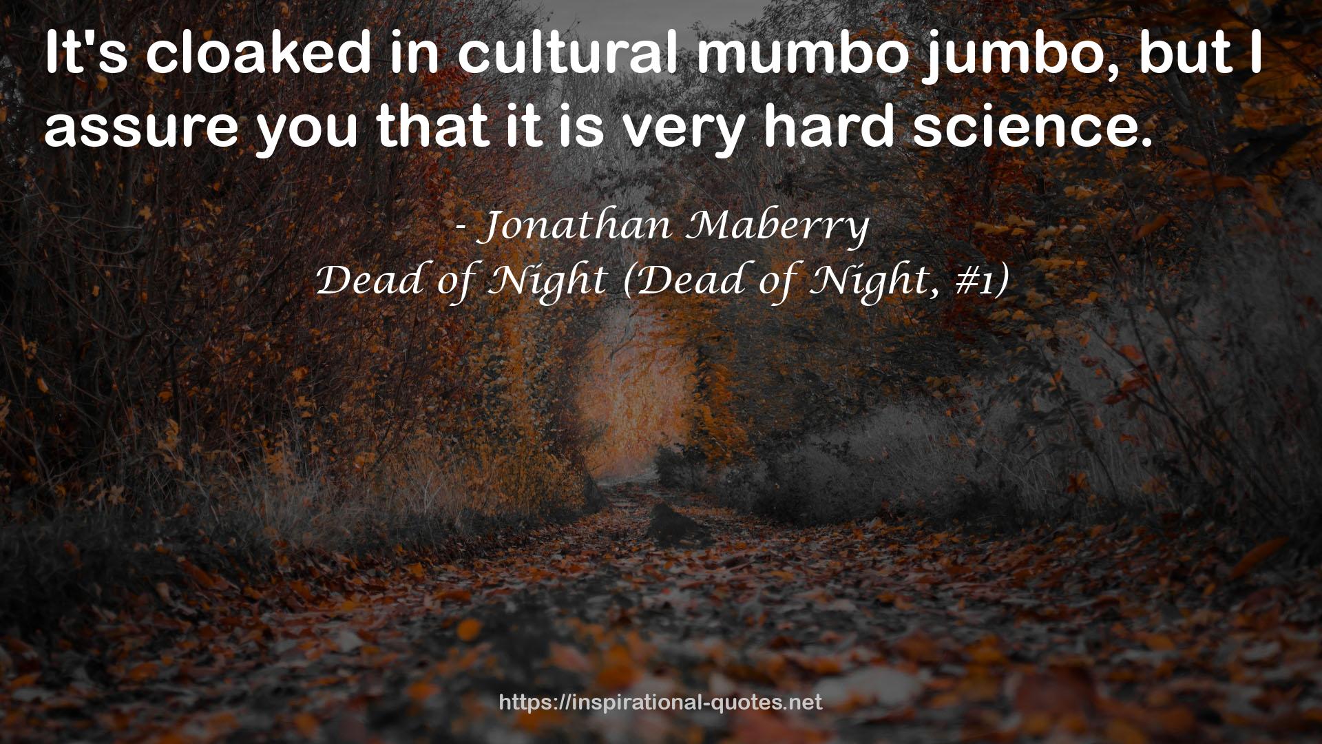 Dead of Night (Dead of Night, #1) QUOTES