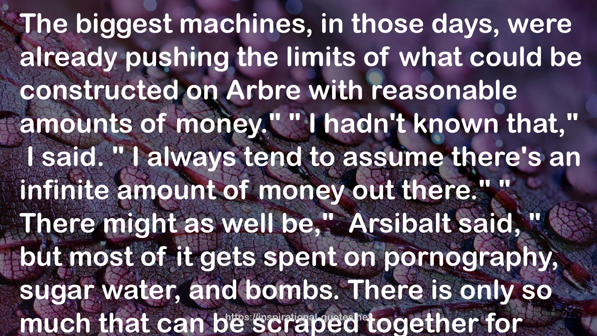 Arsibalt  QUOTES