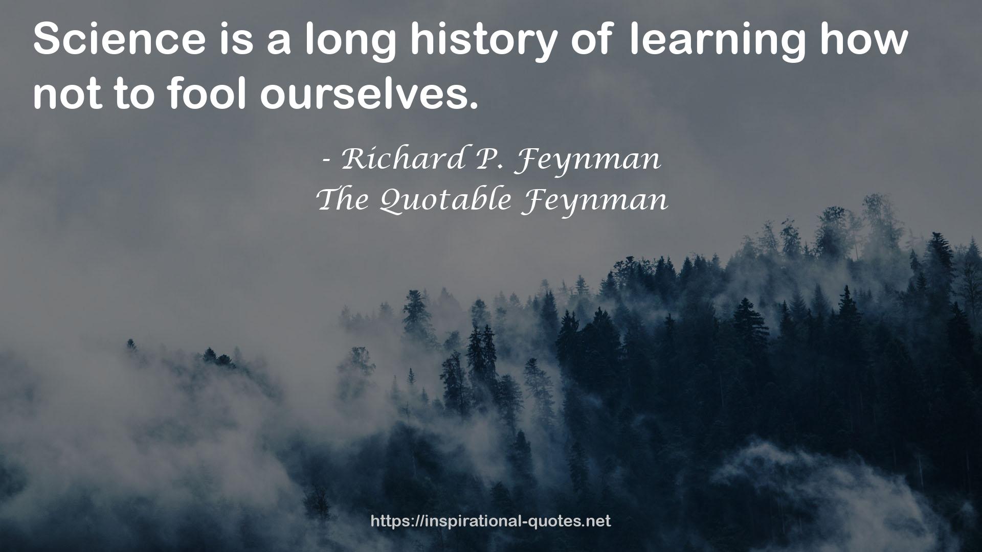 The Quotable Feynman QUOTES