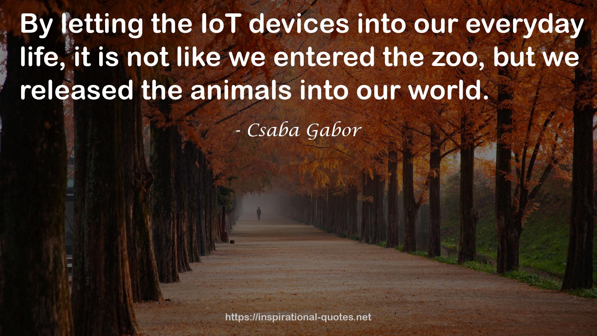 the IoT devices  QUOTES