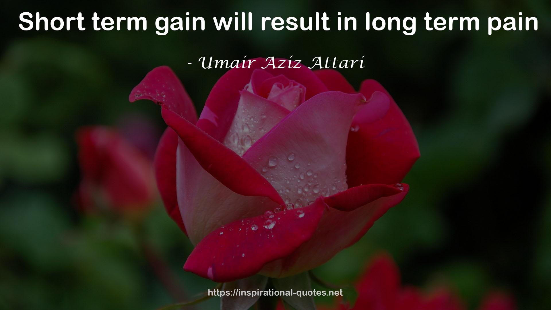 Umair Aziz Attari QUOTES