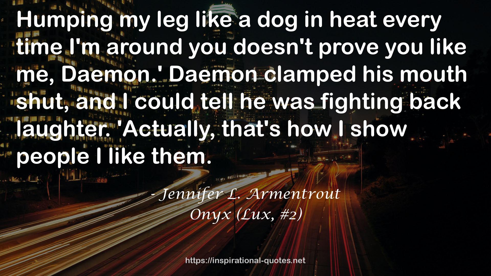 Onyx (Lux, #2) QUOTES