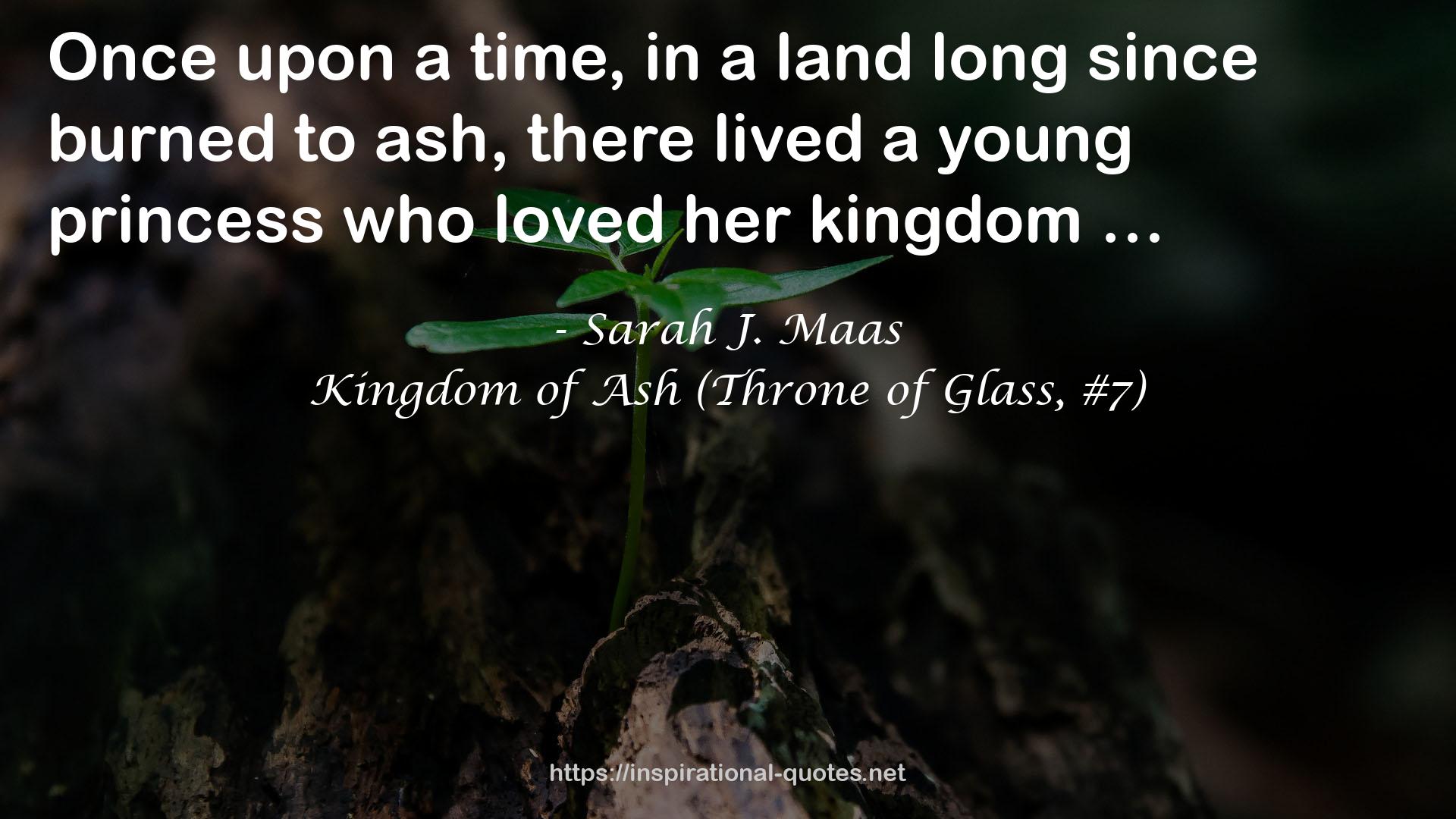 Kingdom of Ash (Throne of Glass, #7) QUOTES