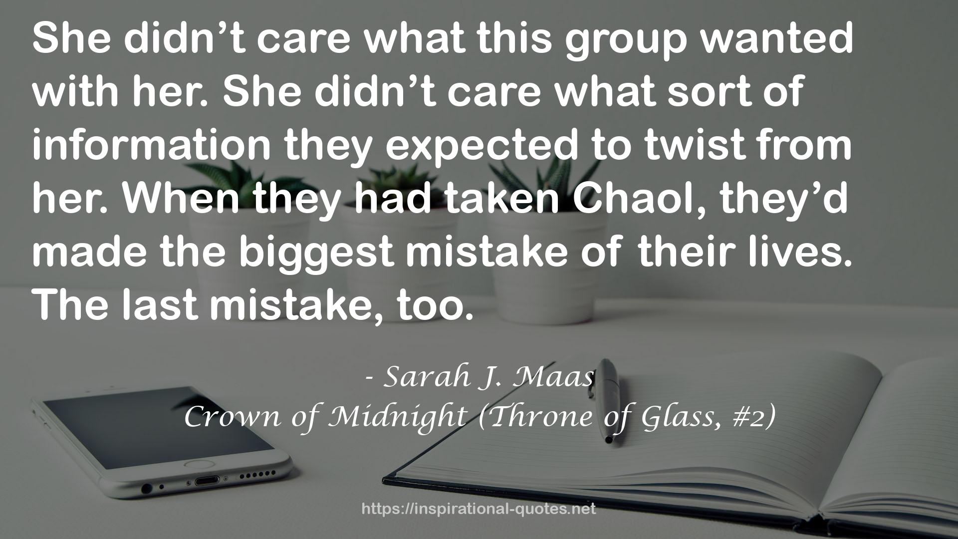 Crown of Midnight (Throne of Glass, #2) QUOTES