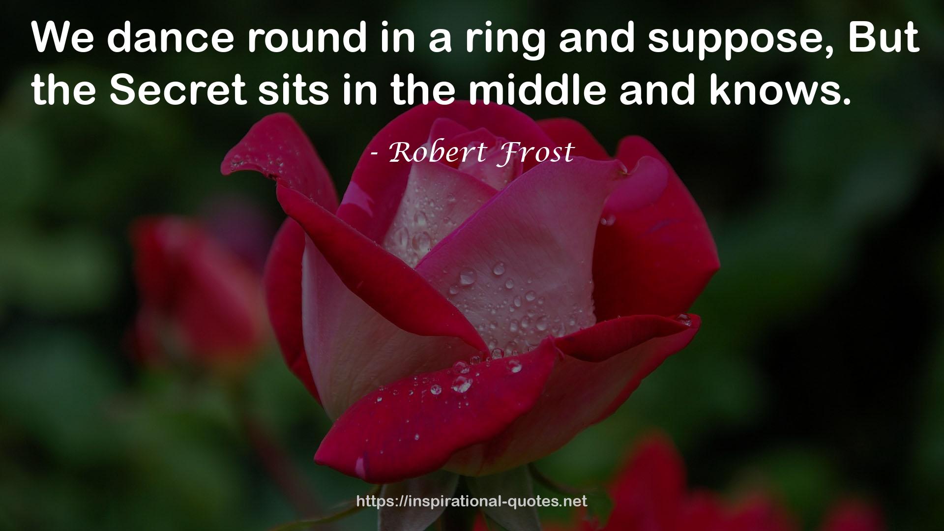 a ring  QUOTES