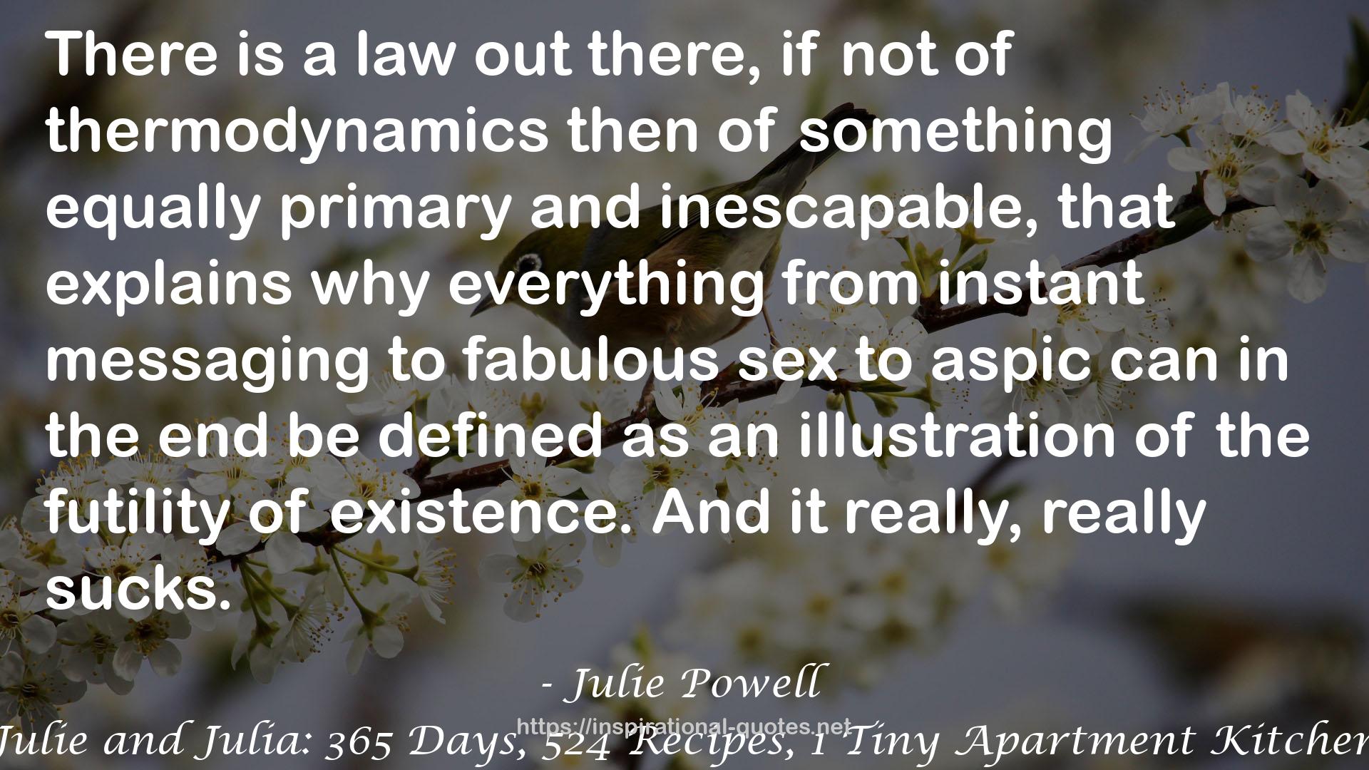 Julie Powell QUOTES