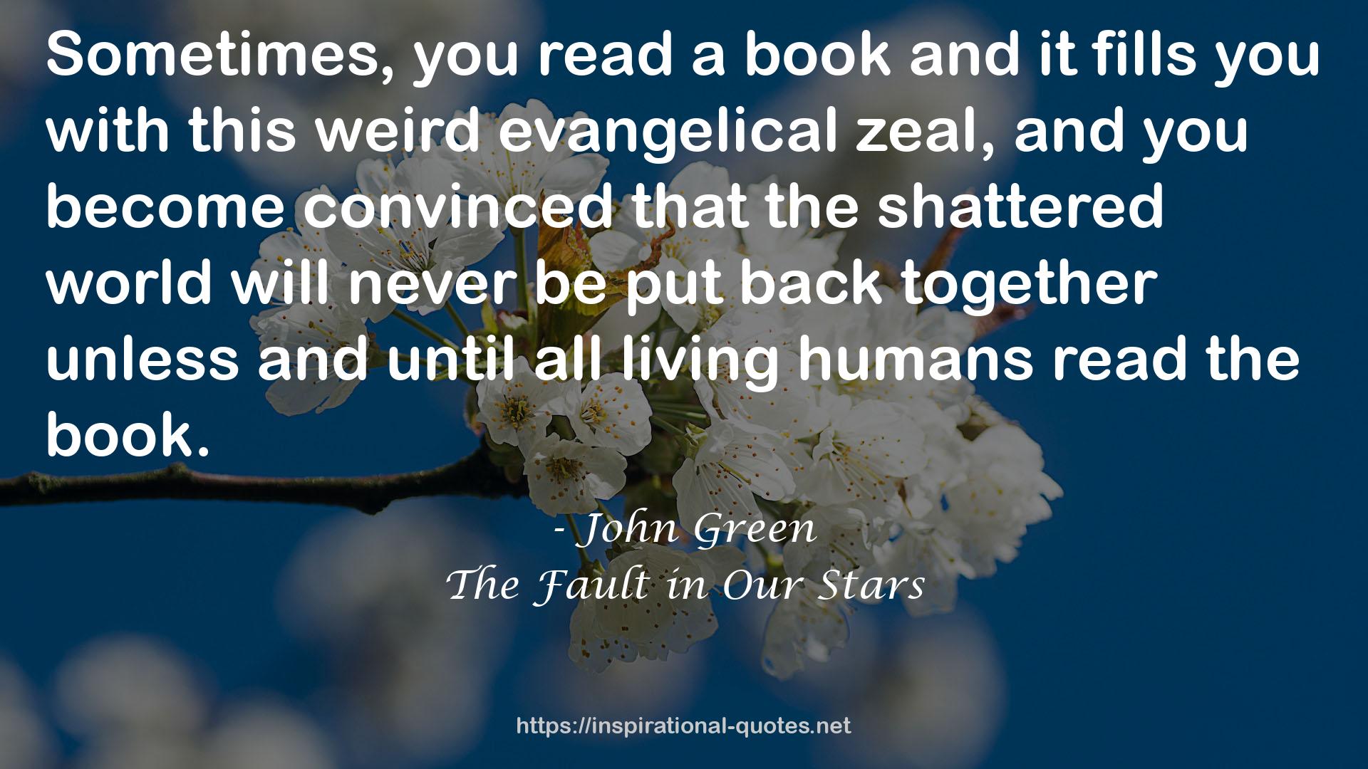 John Green QUOTES