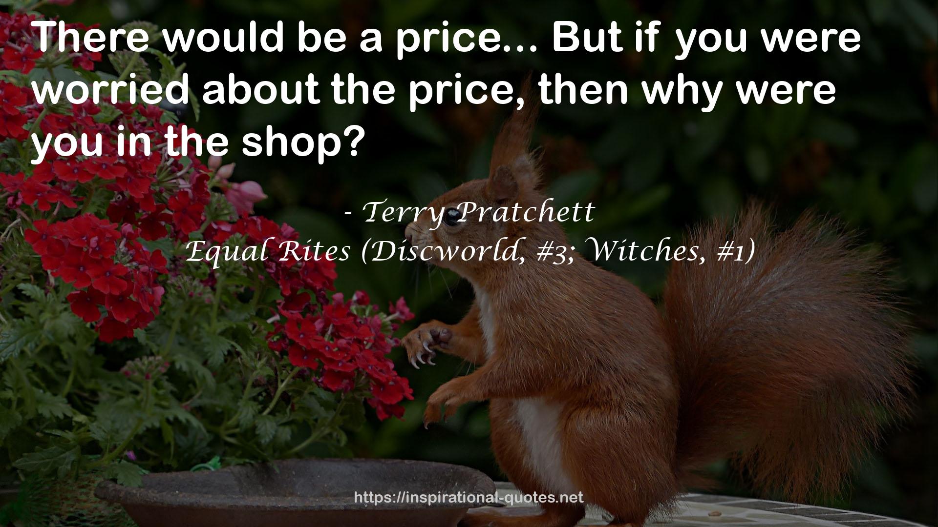 Equal Rites (Discworld, #3; Witches, #1) QUOTES