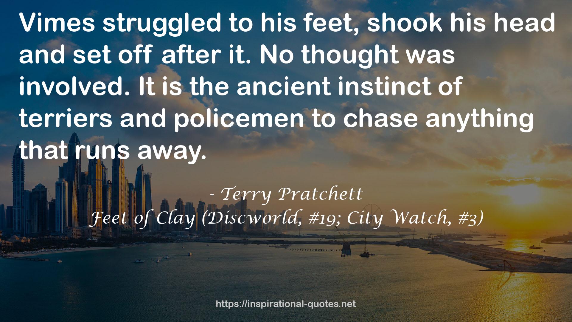 Feet of Clay (Discworld, #19; City Watch, #3) QUOTES