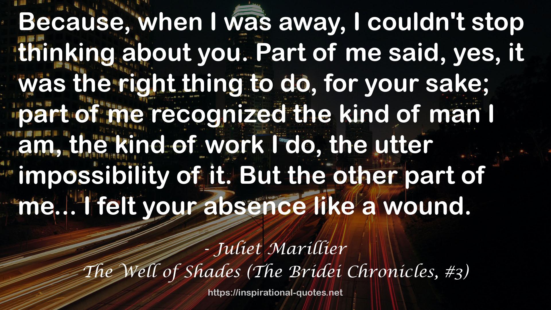 The Well of Shades (The Bridei Chronicles, #3) QUOTES