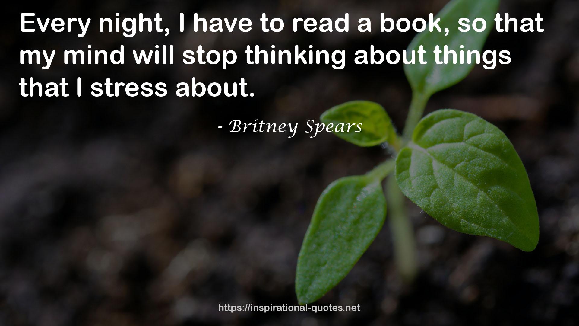 Britney Spears QUOTES