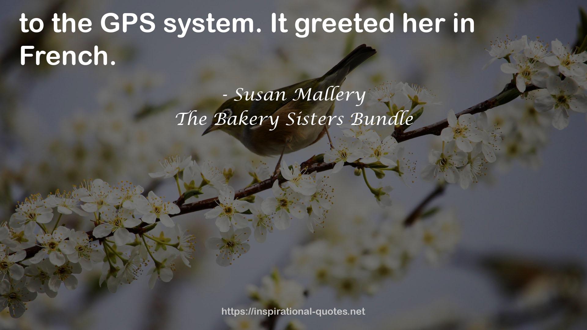 The Bakery Sisters Bundle QUOTES