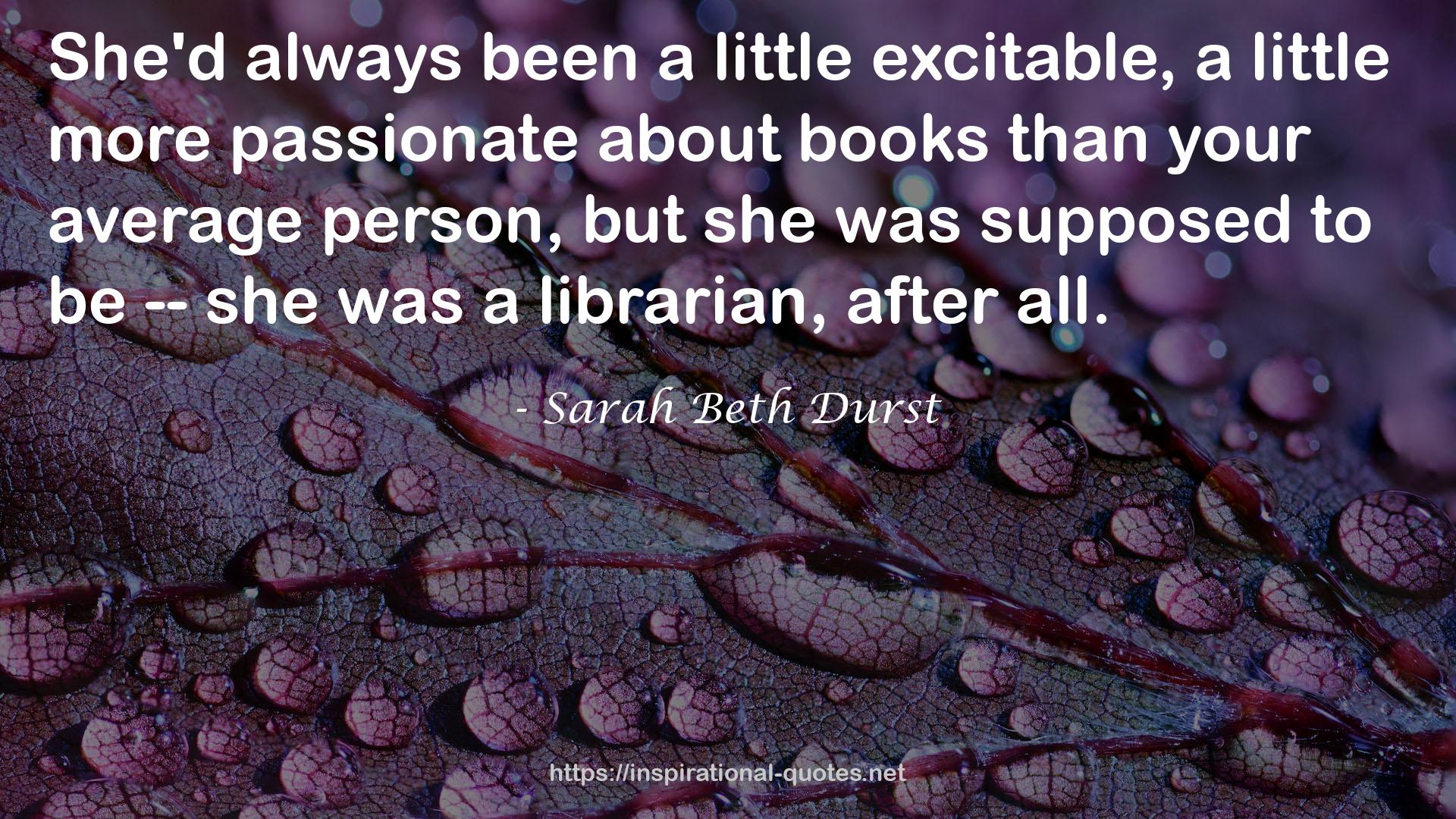 Sarah Beth Durst QUOTES