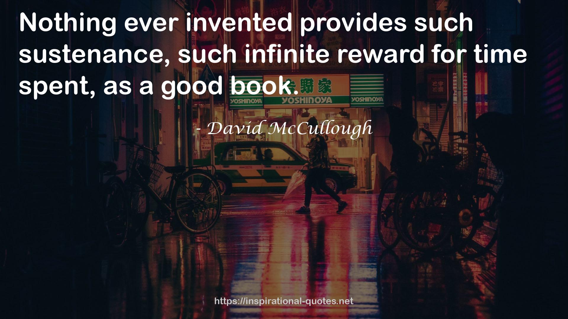 such infinite reward  QUOTES