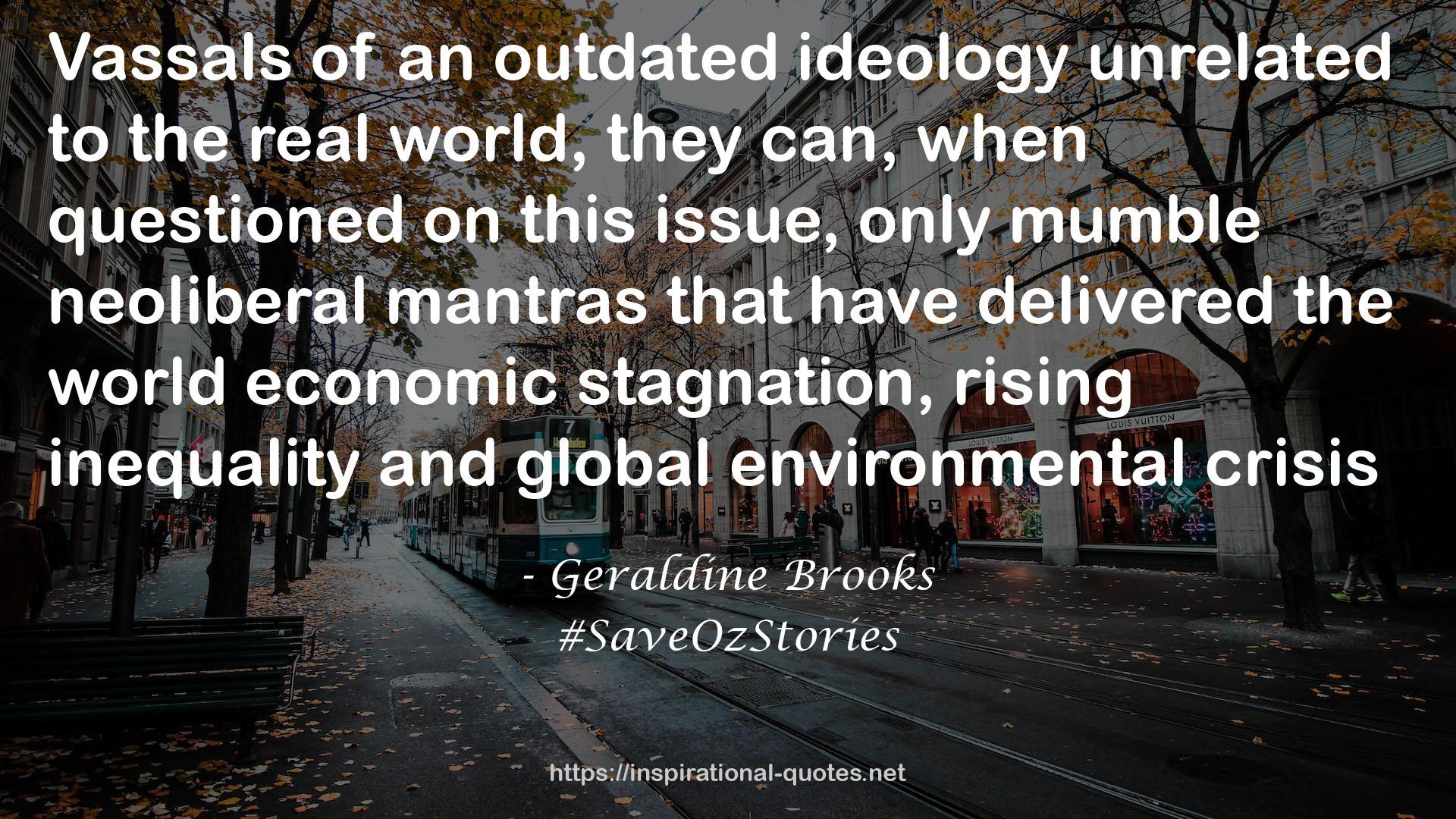#SaveOzStories QUOTES
