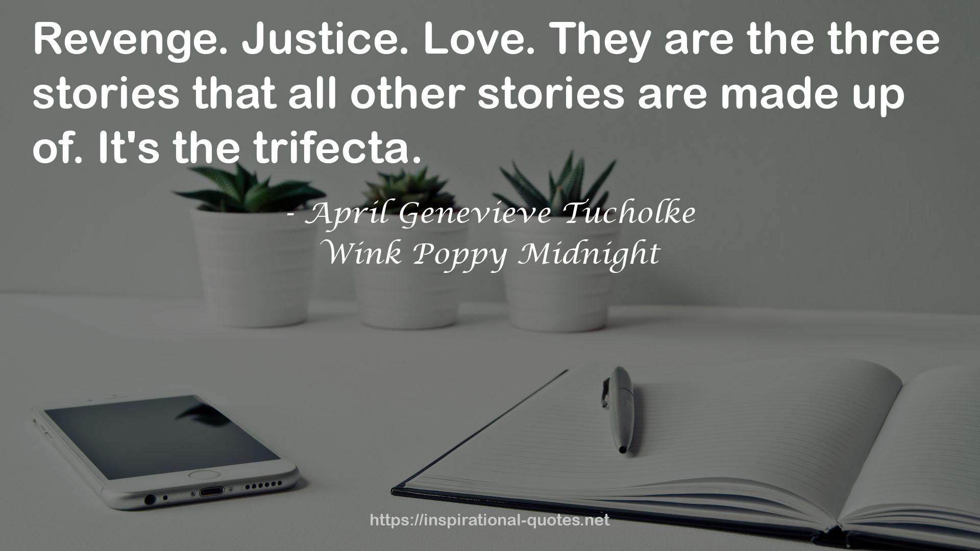 Wink Poppy Midnight QUOTES