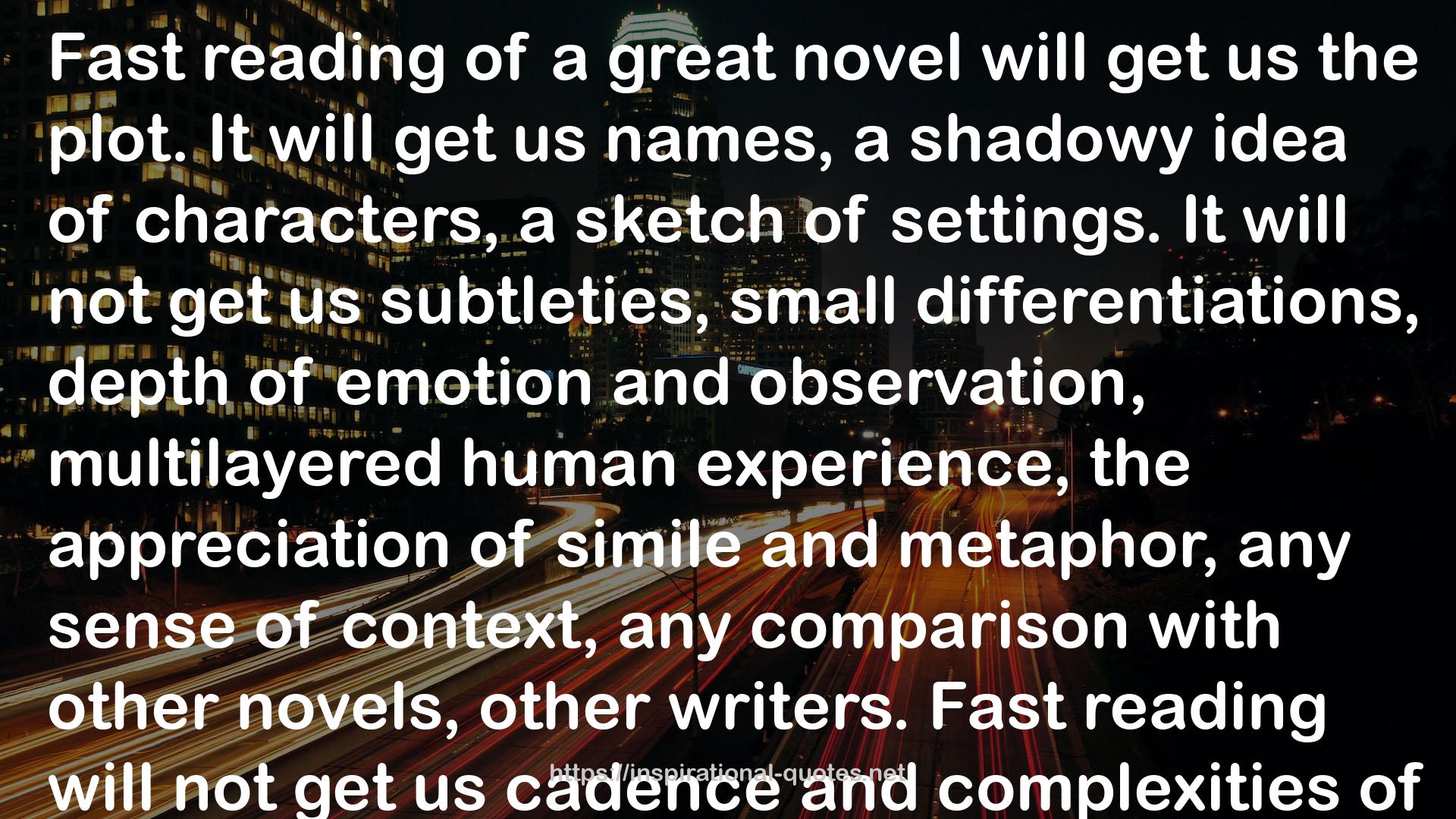 Howards End Is on the Landing: A Year of Reading from Home QUOTES