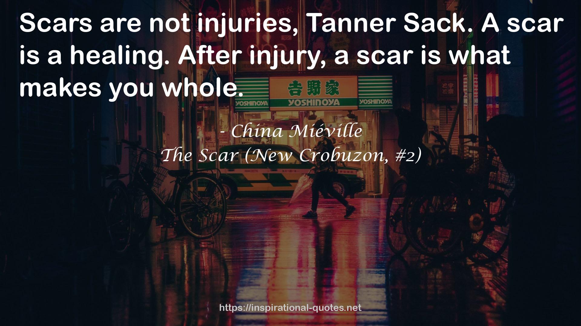 The Scar (New Crobuzon, #2) QUOTES