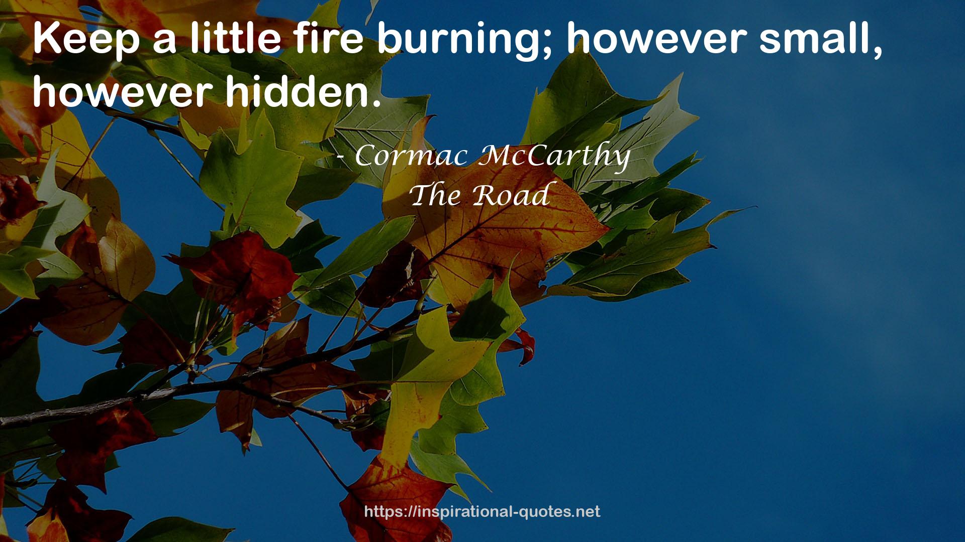 Cormac McCarthy QUOTES