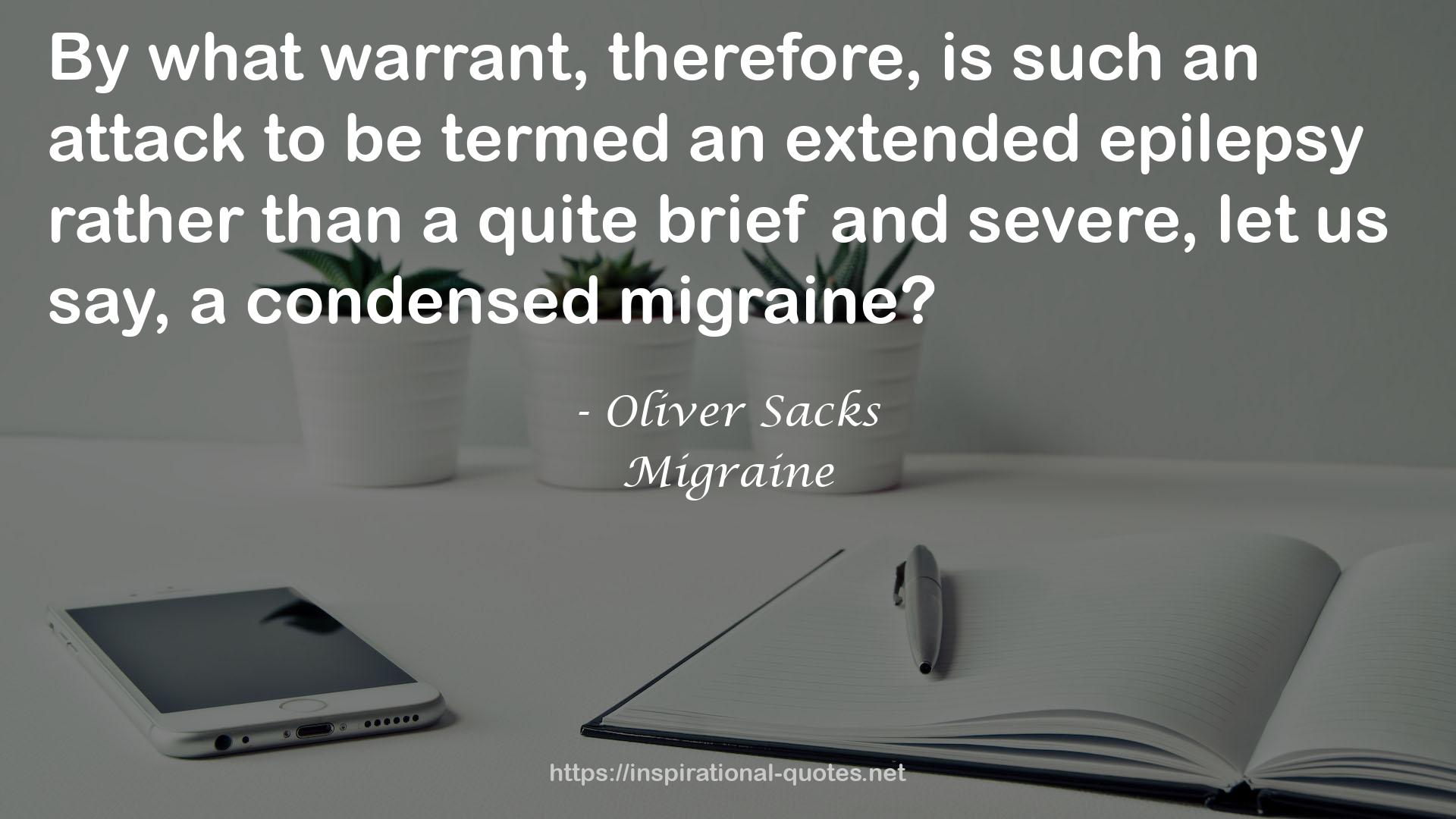Migraine QUOTES