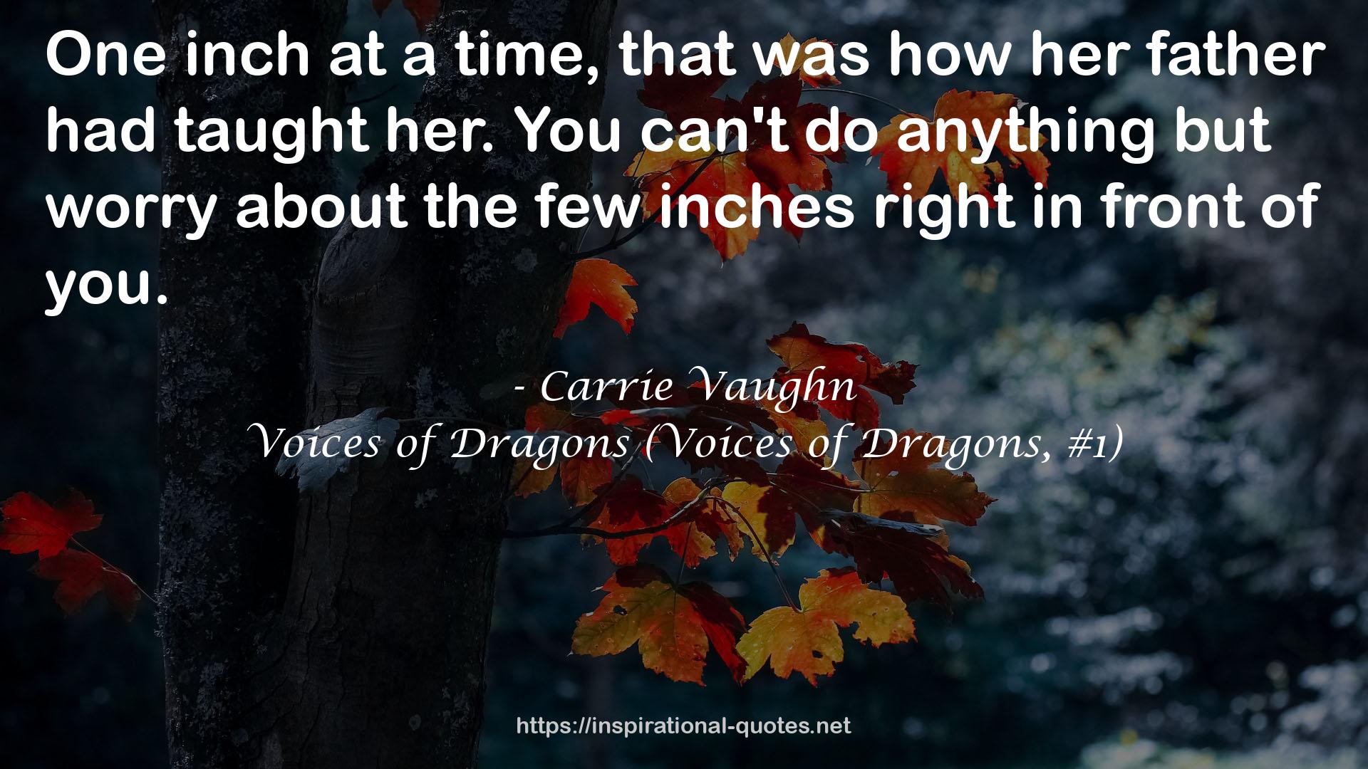Voices of Dragons (Voices of Dragons, #1) QUOTES
