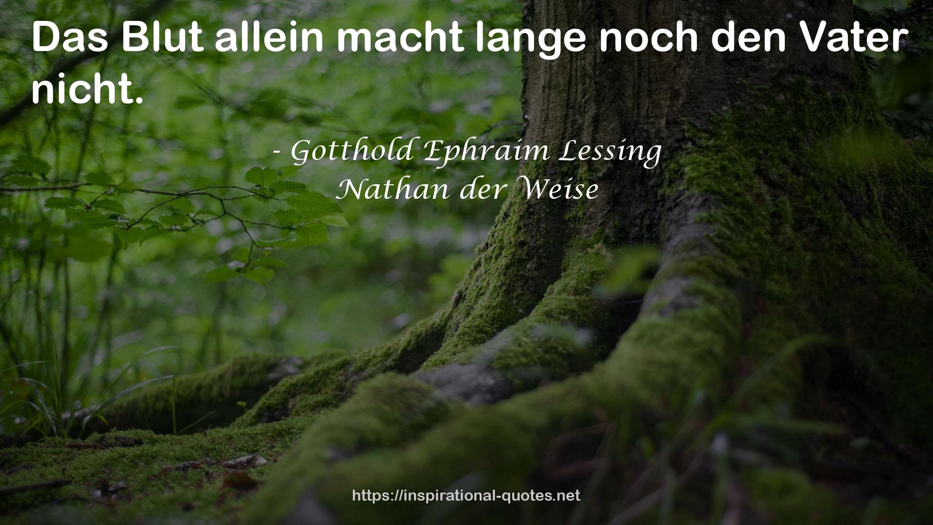 Nathan der Weise QUOTES