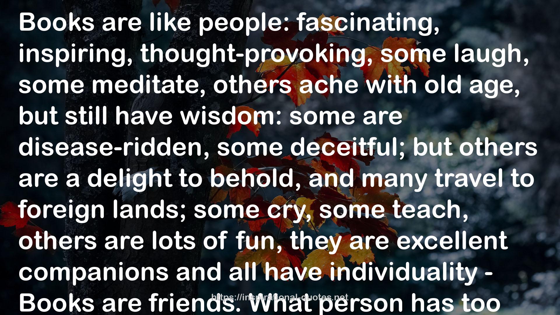 What person  QUOTES