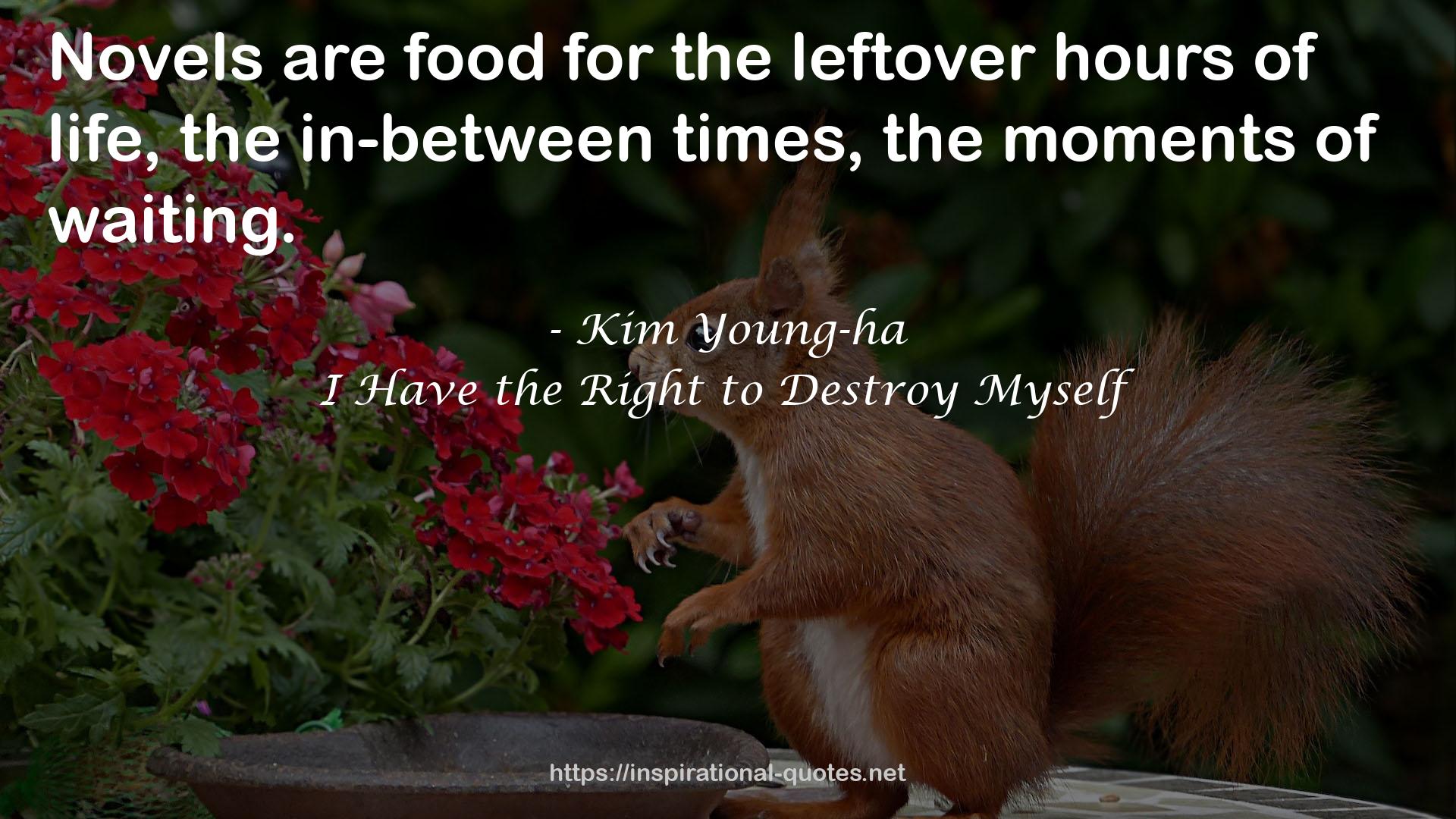 Kim Young-ha QUOTES