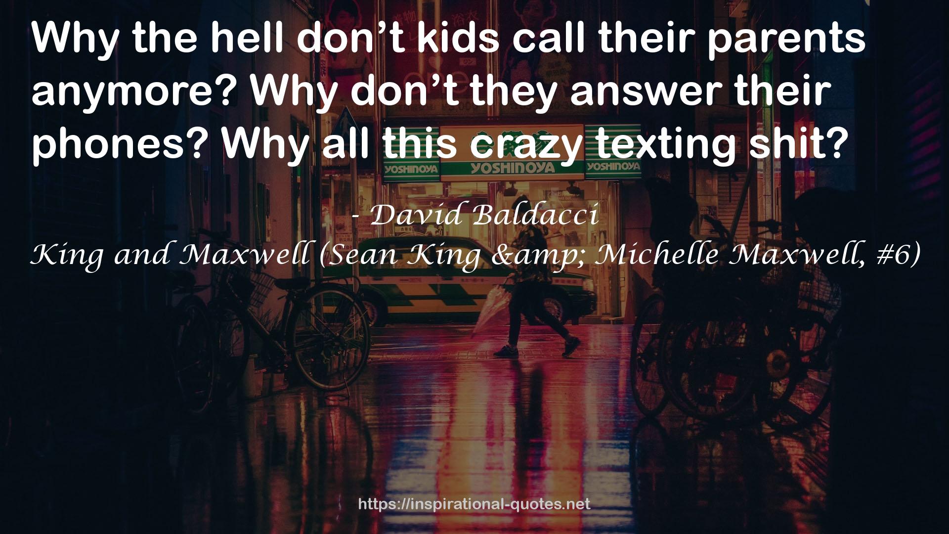 King and Maxwell (Sean King & Michelle Maxwell, #6) QUOTES