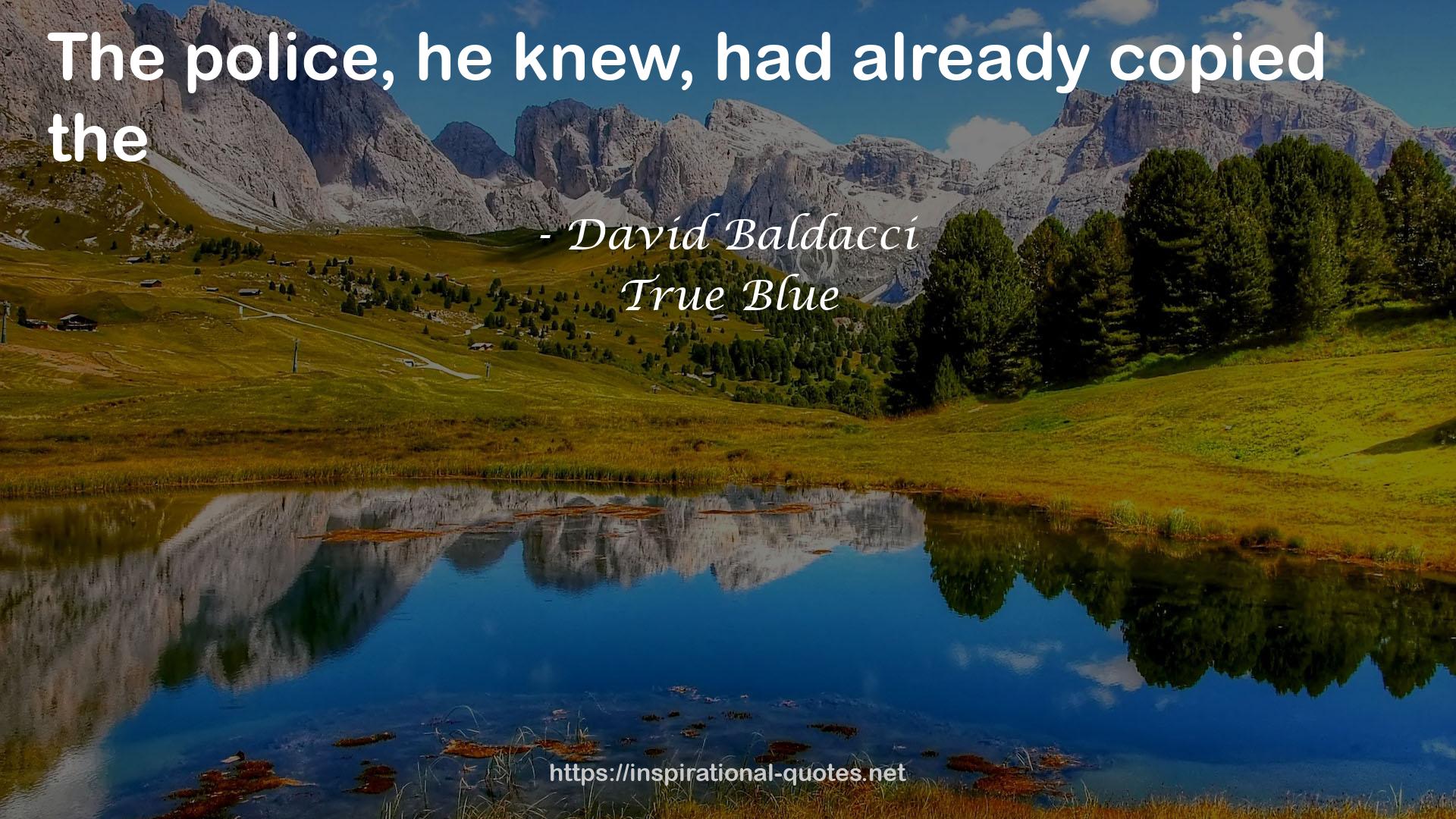 True Blue QUOTES