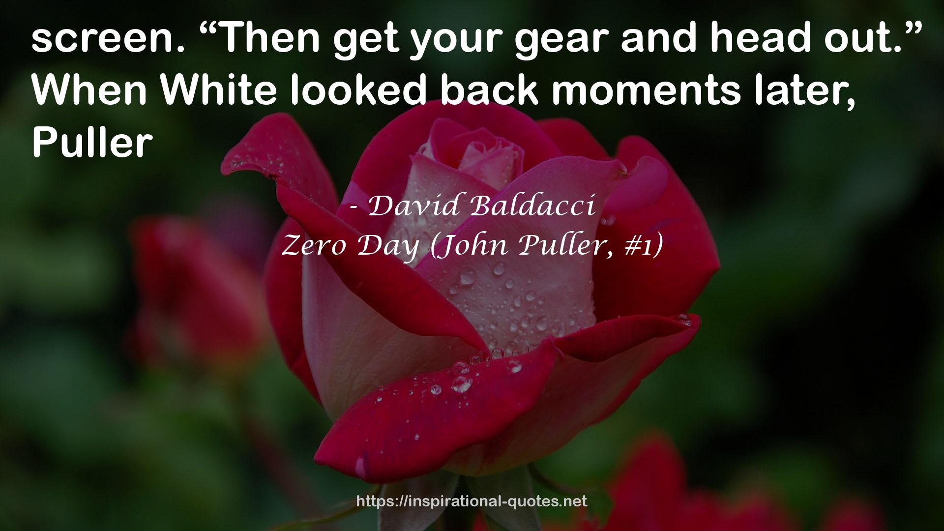 Zero Day (John Puller, #1) QUOTES