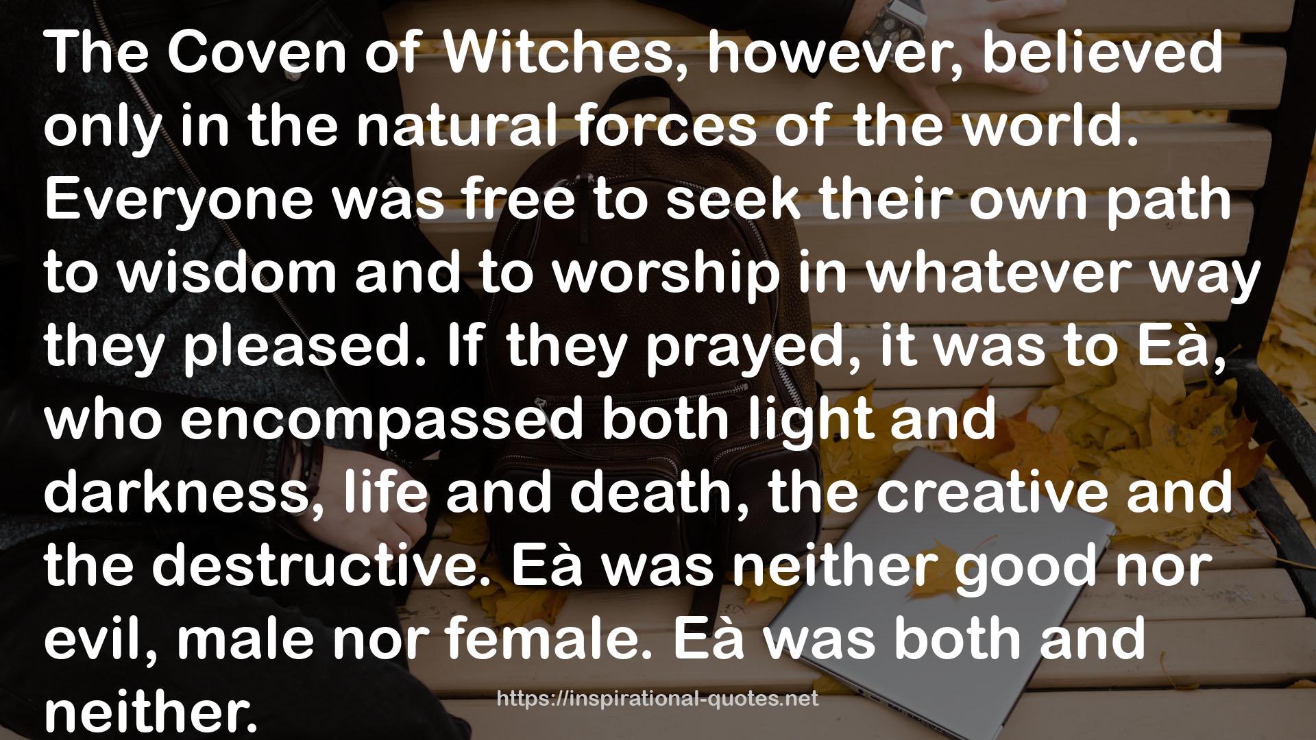 The Cursed Towers (The Witches of Eileanan, #3) QUOTES