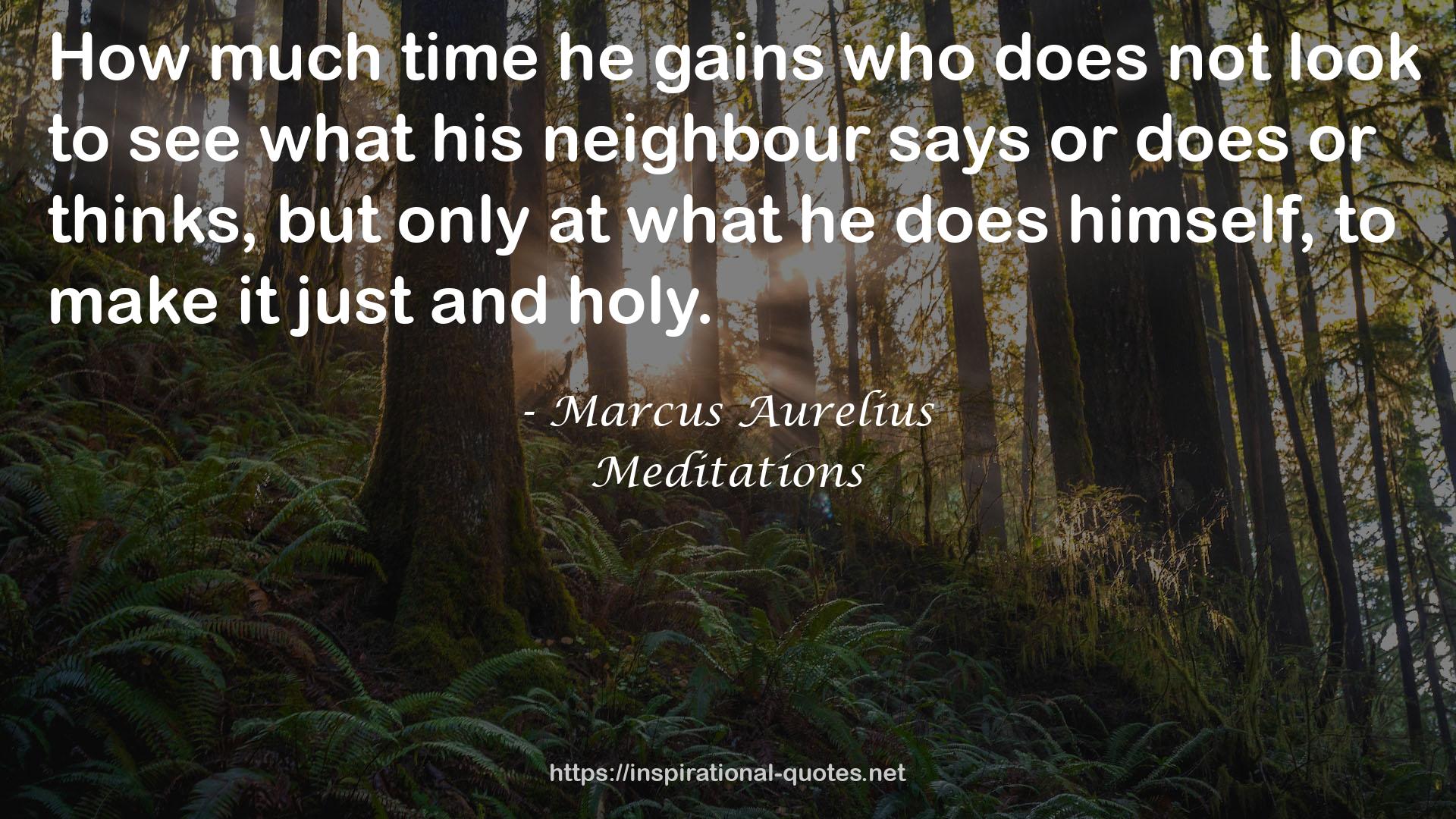 Marcus Aurelius QUOTES