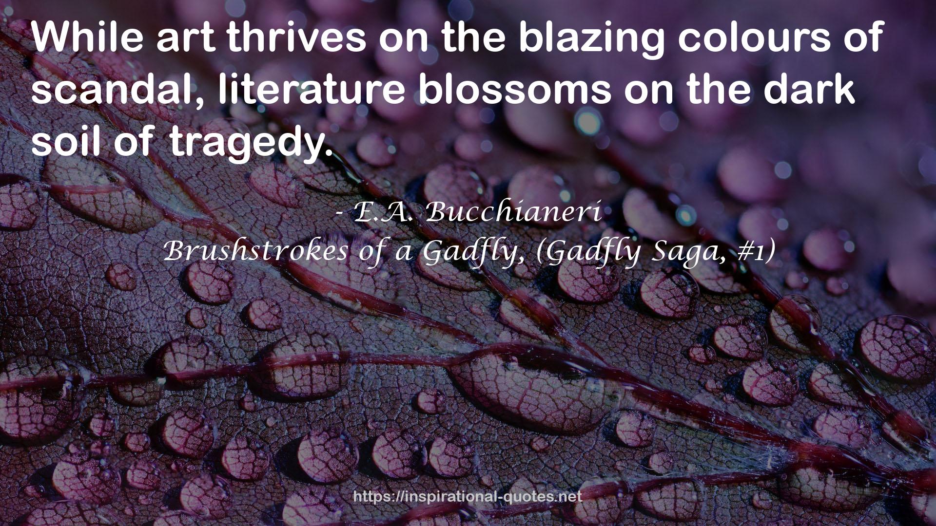 the blazing colours  QUOTES