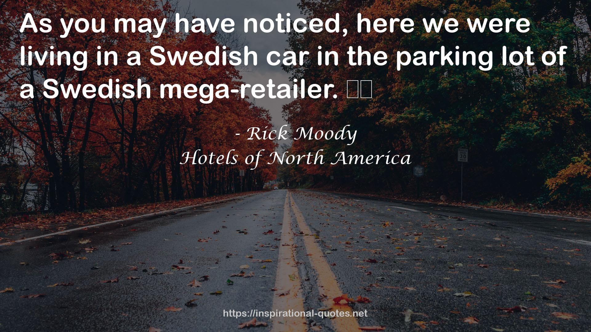 Hotels of North America QUOTES