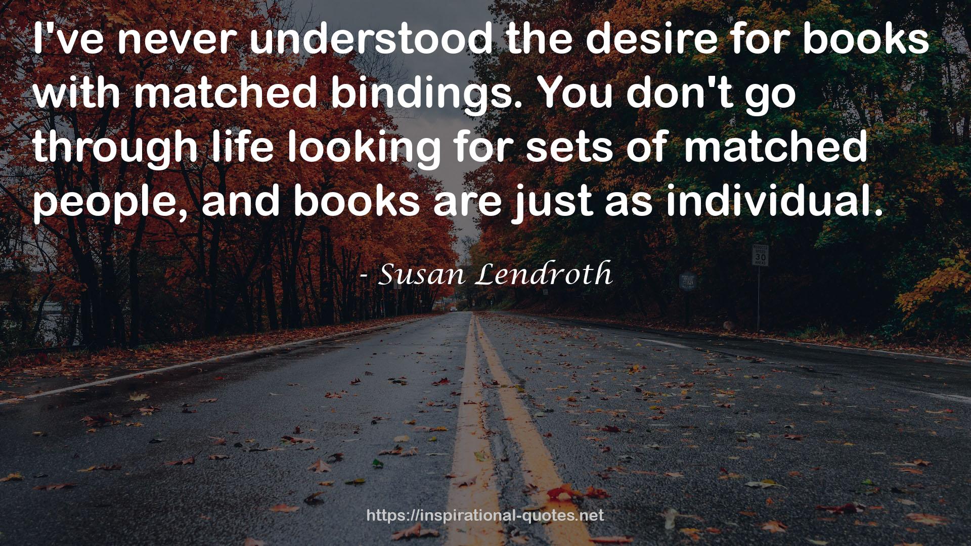 Susan Lendroth QUOTES